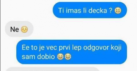 REKLA MI JE DA NEMA DEČKA A ONDA MI JE NAPISALA NEŠTO ODVRATNO: Čim sam ovo pročitao blokirao sam je,  ZGADILA MI SE ZA SVA VREMENA!