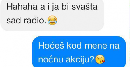 POZVALA ME NA "NOĆNU AKCIJU", MOMENTALNO SAM KRENUO: A onda mi je stigla druga poruka, TRČEĆI SAM OTIŠAO KOD NJE !