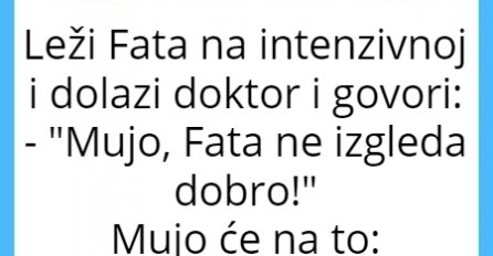 VIC: Fata na intenzivnoj