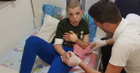 JEDAN OD NAJVEĆIH BH. HEROJA Meho Beton poslije 17 operacija hrabro korača ka oporavku