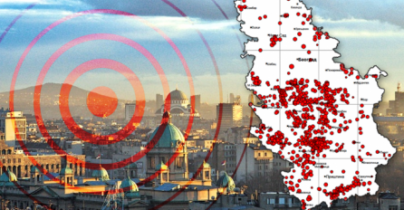 UPOZORENJE ZA SVE GRAĐANE SRBIJE, OVO JE 7 TAČAKA GDJE MOŽETE OČEKIVATI ZEMLJOTRES: Dobro pogledajte MAPU!