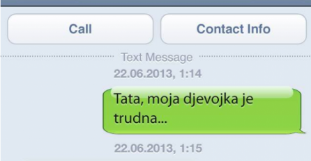 NAPRAVIO SAM DJEVOJCI DIJETE, MORAO SAM REĆI RODITELJIMA: Nakon zadnje poruke bolje da ne dolazim kući, TATINA REAKCIJA ME ŠOKIRALA!
