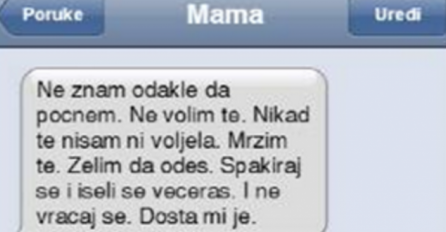 MOJA MAMA ME ISTJERALA NA ULICU, NAPISALA JE DA BRZO POKUPIM SVOJE STVARI I DA SE ISELIM: Kad mi je rekla koji je razlog, SUZE SU SAME KRENULE!