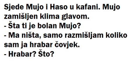 VIC: Mujo hrabar čovjek