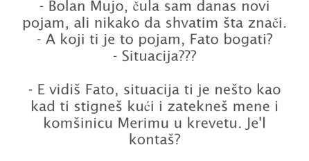 VIC : Fata naučila novi pojam