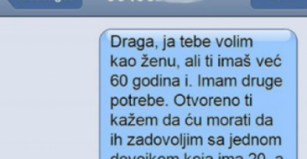 MUŽ MI PRIZNAO DA ME VARA SA MLAĐOM, NIJE MOGAO VJEROVATI SVOJIM OČIMA KADA SAM MU ODGOVORILA: Neka kupi prnje i ide mami, GOTOVO JE!