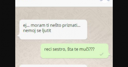 JOŠ UVIJEK SE TRESEM, MOJA SESTRA MI JE POSLALA OVU PORUKU NA MOBITEL: Kad sam pročitala zadnju rečenicu, SAMO SAM SE SRUŠILA!