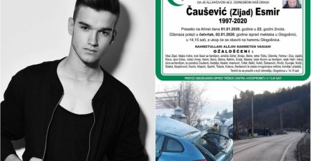 CIJELA BOSNA I HERCEGOVINA TUGUJE, KLANJANA DŽENAZA ESMIRU ČAUŠEVIĆU (23): Njegov brat se oglasio potresnim riječima
