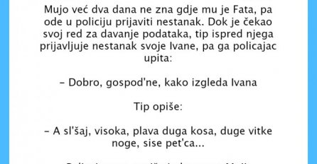 VIC DANA: Mujo već dva dana ne zna gdje mu je Fata