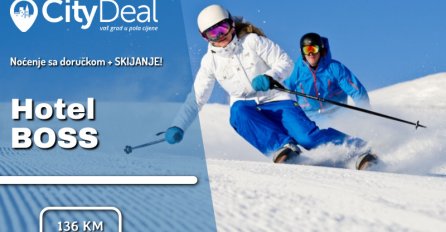 Uljepšajte zimske dane skijanjem i odmorom u hotelu Boss i predivnim pogledom na grad!