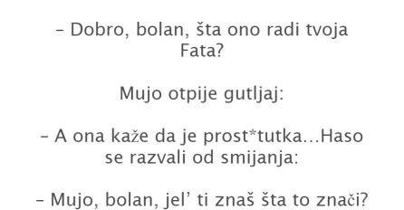VIC: Mujo i Haso se zarakijali u kafani, pa počeli pričati o ženama