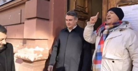 "BIT ĆE RATA AKO ON BUDE PREDSJEDNIK, ZAPAMTITE": Milanović verbalno napadnut na biralištu (VIDEO)