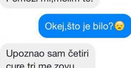 JAVIO MI SE DA MU POMOGNEM A ONDA POKAZAO DA JE NEVIĐENI KRETEN: Ne želim više ni da gledam poruke, SMUČILO MI SE!