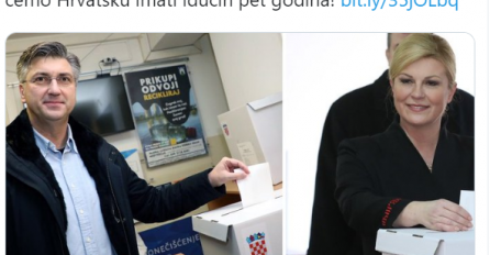 KAKVA BRUKA, POGLEDAJTE ŠTA JE HDZ OBJAVIO 9 MINUTA NAKON PRVIH REZULTATA: Svi im se smiju, JE LI MOGUĆE OVO??