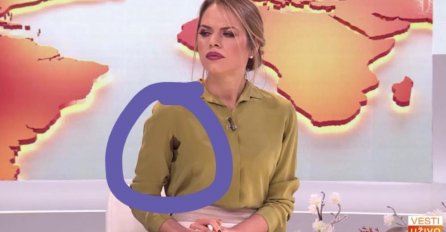 OVO JE JEDAN OD NAJVEĆIH BLAMOVA NA SRPSKOJ TV: Voditeljica se sredila, ali svi su gledali u JEDNA DETALJ, BLAMAŽA GODINE (FOTO)