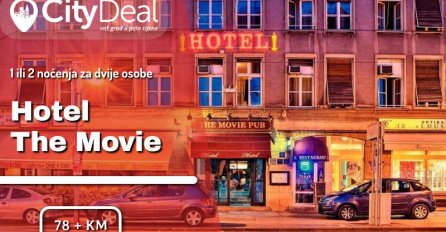 Uživajte u predivnom Zagrebu sa smještajem u modernom tematskom hotelu The Movie!