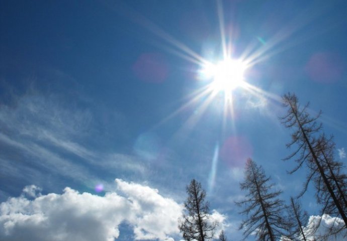 Sunčano vrijeme očekuje se danas u Bosni i Hercegovini