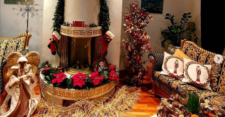 ISPOŠTOVALA SVE OBIČAJE ZA BADNJE VEČE: Pogledajte kako je Dragana Mirković uredila dom na najradosniji hrišćanski praznik! OVO NEMA NIJEDNA PJEVAČICA (FOTO)