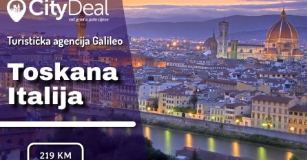 Posjetite jednu od najljepših italijanskih oblasti, Toskanu sa agencijom Galileo travel!