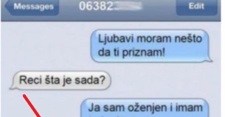 MORAO SAM JOJ PRIZNATI DA SAM OŽENJEN I DA IMAM TROJE DJECE, ALI NJEN ODGOVOR ME SRUŠIO NA POD: Nisam mogao da vjerujem da me pita OVO, ZAPREPASTIO SAM SE!