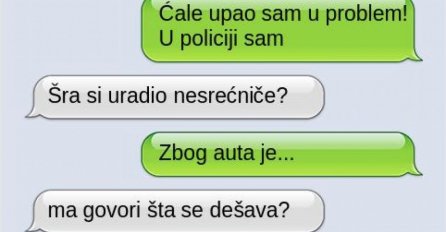 SIN MI JE JAVIO DA JE U POLICIJI, ODMAH ME PRESJEKLO: Krenuo sam u stanicu a onda je stigla nova poruka, SRCE HOĆE DA MI PUKNE!