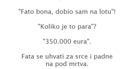 VIC: MUJO DOBIO NA LOTU!