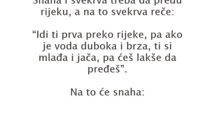 VIC DANA: Snaha i rijeka