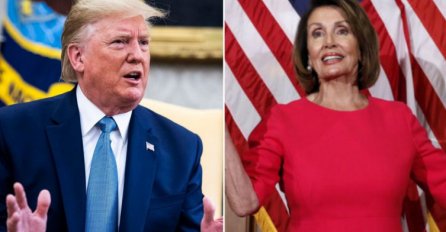 Tramp: Luda Nensi; Pelosi: On je doživotno opozvan