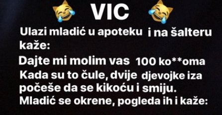 VIC: Mladić u apoteci