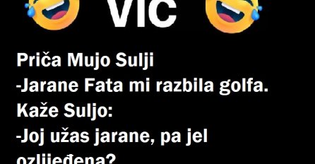 VIC: Fata razbila golfa