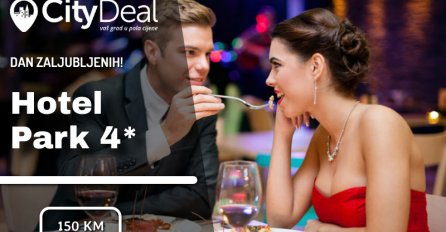 Romantično Valentinovo provedite u hotelu Park 4* u Doboju uz opuštajuću wellness & spa relaksaciju!