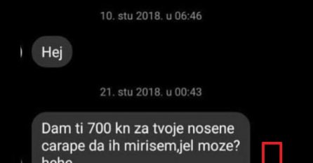 ŽELIO JE DA MU PRODAM SVOJE NOŠENE ČARAPE,  POSLJEDNJA PORUKA ME NATJERALA NA POVRAĆANJE: Nisam ni sanjala da ovakvi ljudi postoje, ODVRATNO!