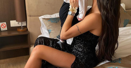 VJERENICA DARKA LAZIĆA OBJAVILA SLIKU SA SINOM, SVI GLEDAJU U JEDAN DETALJ: Nabila se na štikle, ušla u lift.. MAMA I PO!