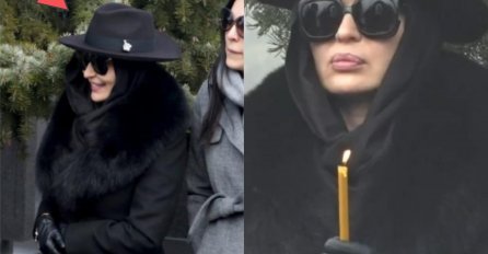 CECA SE U JEDNOM TRENUTKU PRIBLIŽILA ARKANOVOM GROBU I OD SRCA SE NASMIJALA: Evo šta je ugledala!
