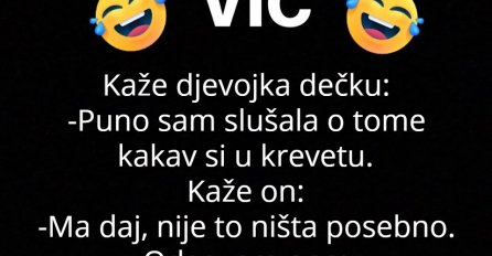 VIC: Kaže djevojka dečku
