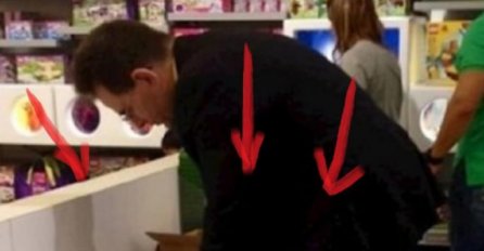 UŠLI SU U PRODAVNICU ZA ČOVJEKOM A ONDA SU MU POGLEDALI U NOGE: Svi plaču od smijeha, PA OVO JE HIT!