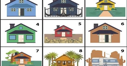 ODABERITE KUĆU U KOJOJ BISTE ŽIVJELI: Ako ste izabrali OVU, crno vam se piše!