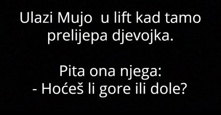 VIC: Mujo u liftu