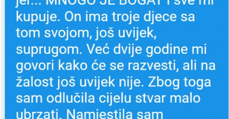 U VEZI SAM SA OŽENJENIM MUŠKARCEM: Kad je njegova žena ušla u spavaću sobu dok smo mi bili tu, URADILA JE NEŠTO ŠTO ME ZAPREPASTILO!