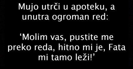 VIC DANA: Mujo u apoteci