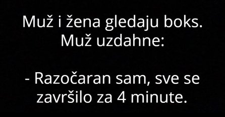 VIC: Mujo gleda boks