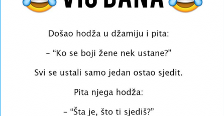 VIC DANA: Došao hodža u džamiju i pita