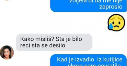 JAVILA SAM MAMI DA ME MARKO ZAPROSIO, ALI UŽASNO ME SRAMOTA JER JE PRSTEN PRAVO GADAN: Kad ga vidite sve će vam biti jasno!