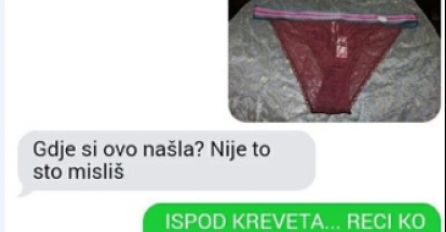 JUTROS SAM NAŠLA ŽENSKE GAĆICE ISPOD KREVETA, ODMAH SAM NAPALA MUŽA, EVO ŠTA MI JE REKAO: Htjela sam u zemlju da propadnem od stida, BRUKA NEVIĐENA