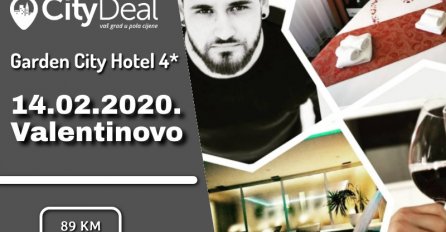 Dan zaljubljenih i noć dobre muzike sa Fatmirom Sulejmanijem & Garden City Hotel-om!