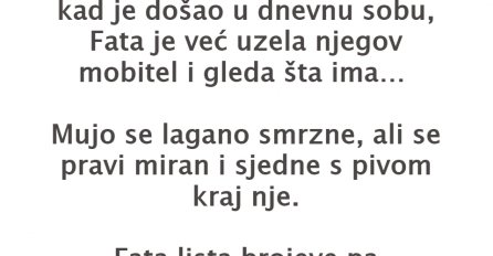 VIC DANA: Fata uzela Mujin mobitel
