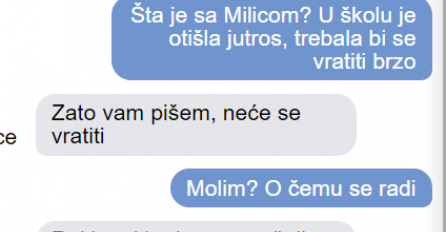 PRIJATELJICA MOJE KĆERKE MI SE JAVILA i rekla šta se desilo mojoj MILICI: Kad mi je poslala sliku, SAMO SAM POČELA PLAKATI, zar je mogla ovo da uradi?