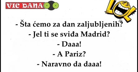 VIC DANA: Dan zaljubljenih