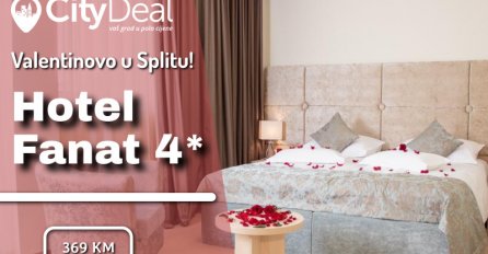 Najromantičniji dan u godini provedite u sunčanom Splitu i Hotelu Fanat 4*!