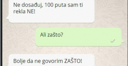 NIJE MOGAO DA SHVATI DA SAM NEZAINTERESOVANA, SVAKI DAN JE MOLIO ZA NOVU ŠANSU: Obrusila sam mu kao nikome, MORAO JE POPITI TABLETE ZA SMIRENJE!